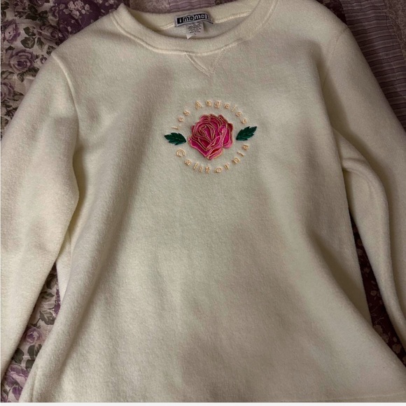 LA EMBROIDERED CREWNECK - Picture 3 of 4